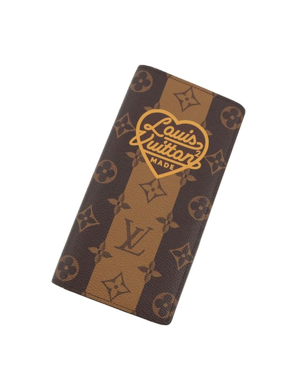 Louis Vuitton Wallet Monogram Stripe Portefeuille Brother Virgil Abloh Collabora